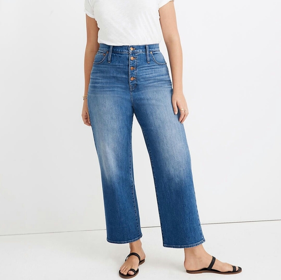 size 18 cropped jeans